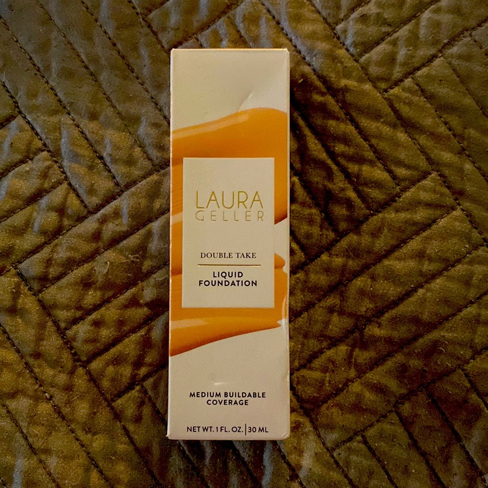 Laura Geller Double Take liquid foundation in Light
